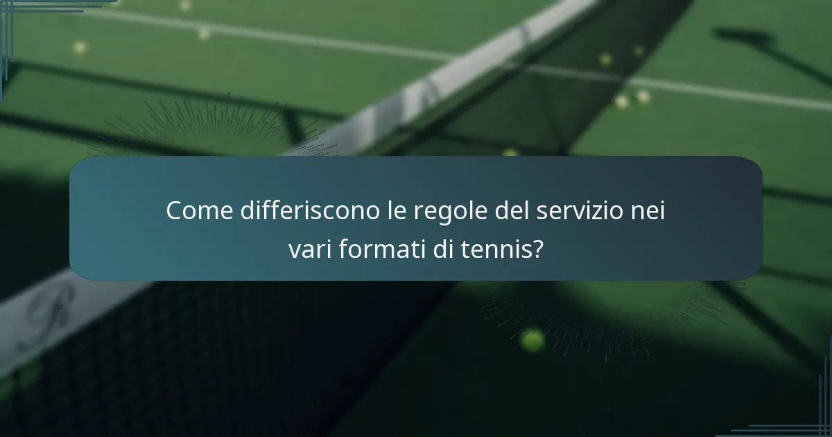 Cosa sono gli errori di impugnatura scorretta nel servizio di tennis?
