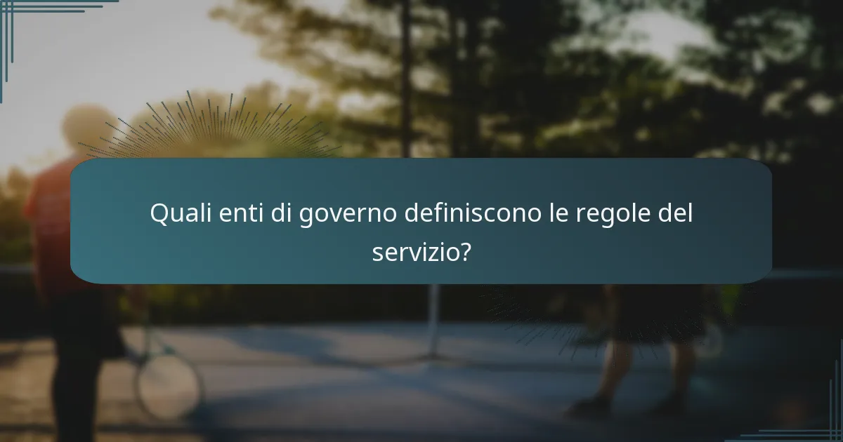 Quali sono le violazioni tattiche relative al servizio?