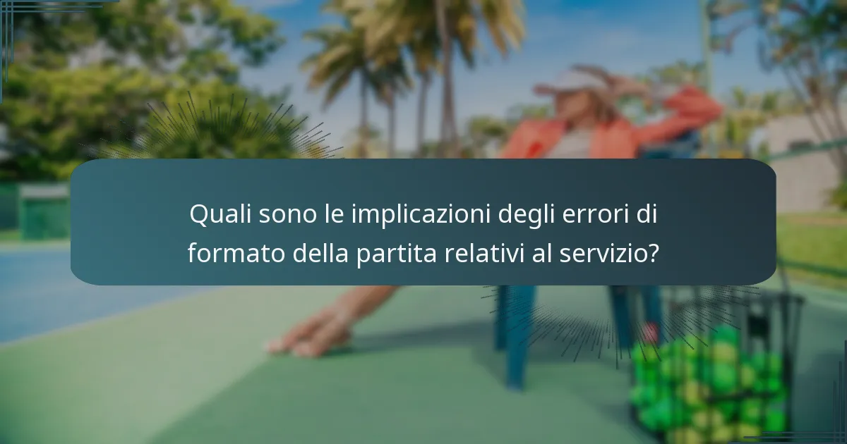 Quali risorse sono disponibili per comprendere le regole del servizio nel tennis?