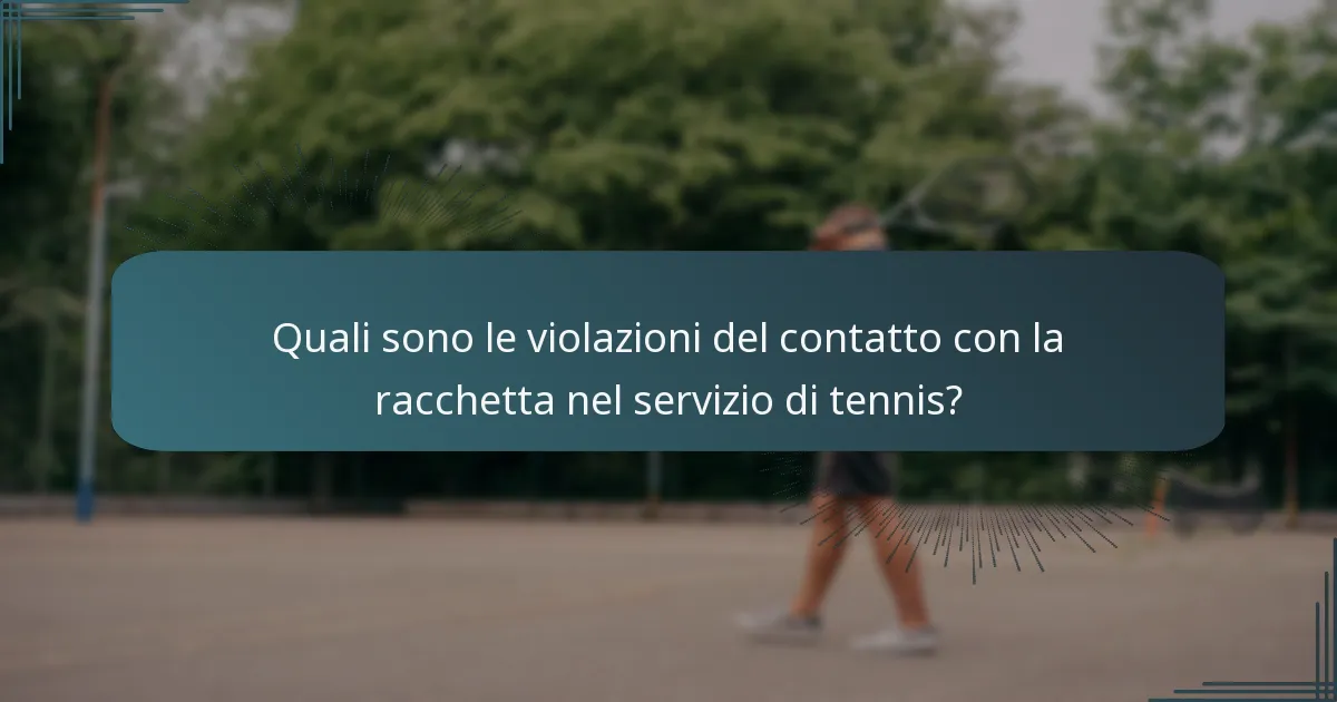 Quali risorse possono aiutare i giocatori a comprendere le regole del servizio?